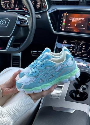 Asics gel - nyc blue mint6 фото