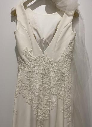 Свадебное платье от бархатника мух6 фото