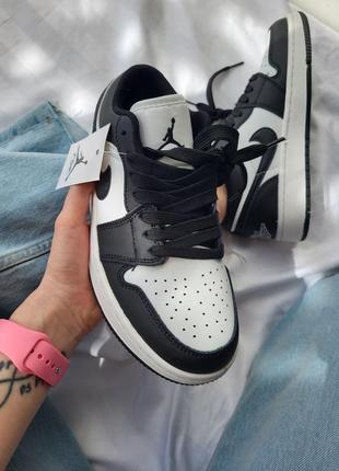 Стильні жіночі шкіряні кросівки nike air jordan, натуральна шкіра, 36-37-38-39-40-419 фото