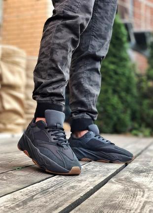 Мужские кроссовки adidas yeezy boost 700 black5 фото