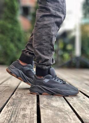 Чоловічі кросівки adidas yeezy boost 700 black