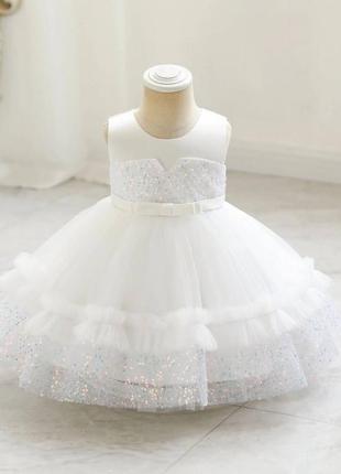 Невероятно красивое нарядное платье для ваших принцесс 🔥5 фото