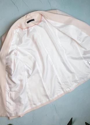 🌿1+1=3 фирменный персиковый женский пиджак жакет atmosphere, размер 46 - 486 фото