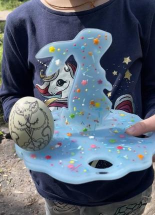 Подставка для яиц ручной работы крупнокодная