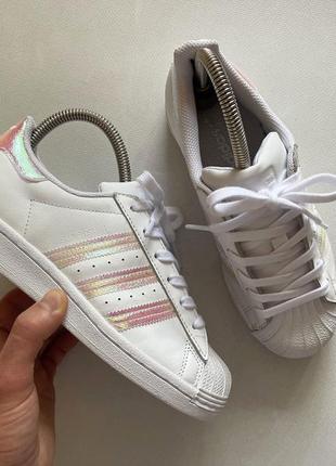 Adidas superstar, оригінал шкіряні кросівки