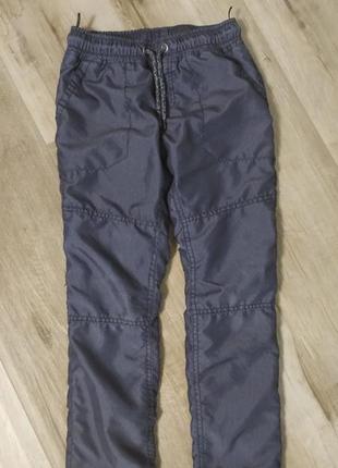 Утепленные брюки для мальчиков, штаны для мальчиков, штаны5 фото