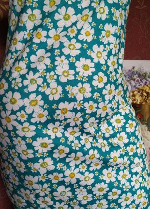 Мини платье на бретелях с цветочным принтом от shein5 фото