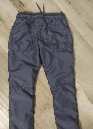 Утепленные брюки для мальчиков, штаны для мальчиков, штаны6 фото