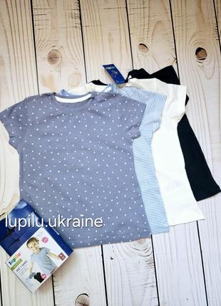 Lupilu набір футболок 4 шт  98/104 р на 2-4 р на дівчинку футболка набор на девочку комплект2 фото