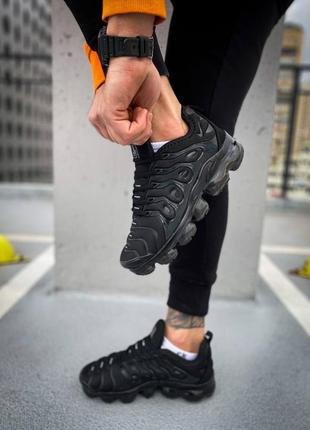 Кросівки nike vapor max plus tn black1 фото