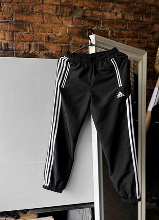 Adidas kids boys black sport pants 3-stripes embroidered logo дитячі, підліткові, спортивні штани