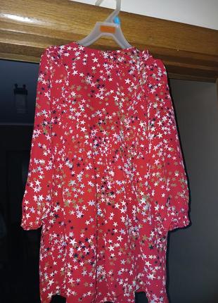 Платье нарядное, красное платье 6-7 лет1 фото