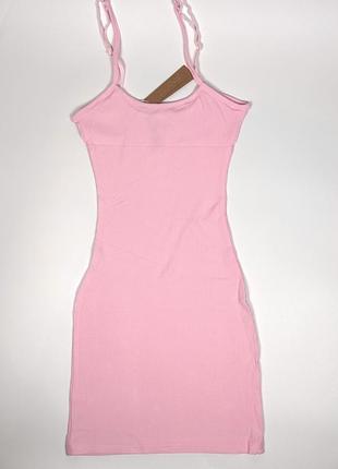Skims мини платье розовое4 фото