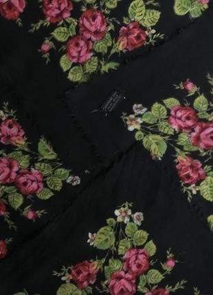 Красивый шерстяной винтажные платочек7 фото