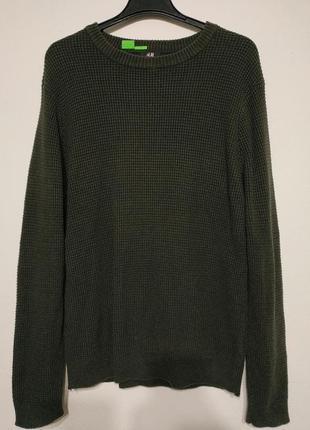 Акция 🔥 1+1=3 3=4 🔥 l m 50 48 идеал светр пуловер хакі олива zxc1 фото