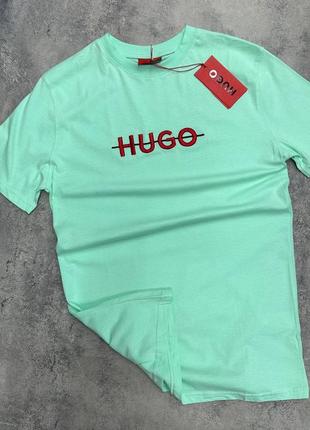 Мужская футболка hugo boss3 фото