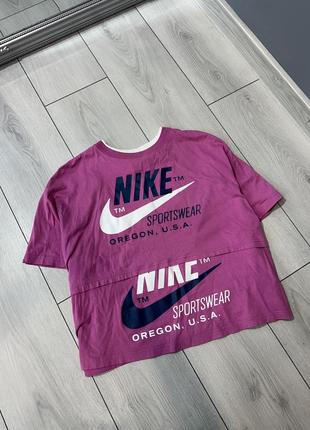 Футболка nike великий логотип