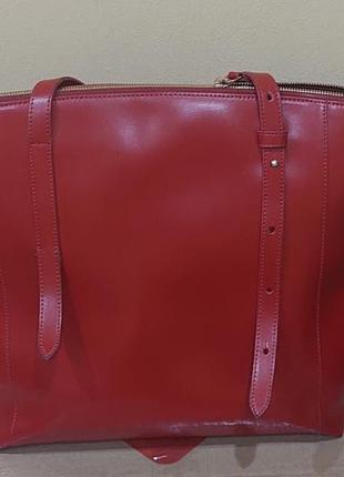 Продам ярко красную сумку tosca blu4 фото