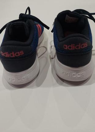 Оригинальные очень легкие кросовки adidas neo lite racer 'blue pink white'  324 фото