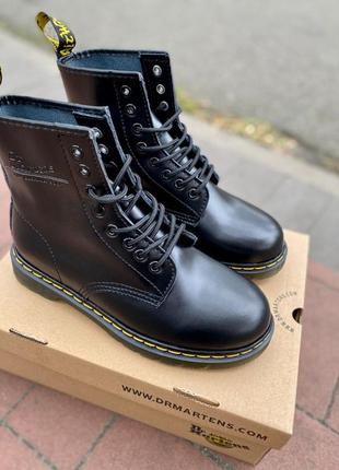 Dr Martens 1461 pw 3-eye shoes in black4 фото