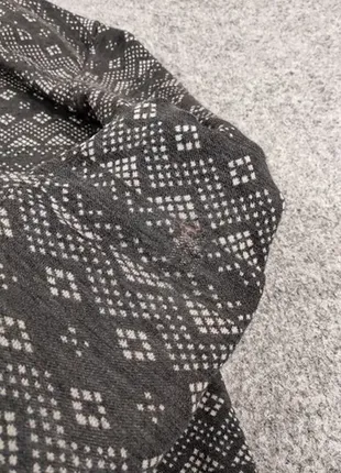 Спортивная кофта из шерсти мериноса с принтом на замочке icebreaker bodyfit merino wool pattern 1/47 фото