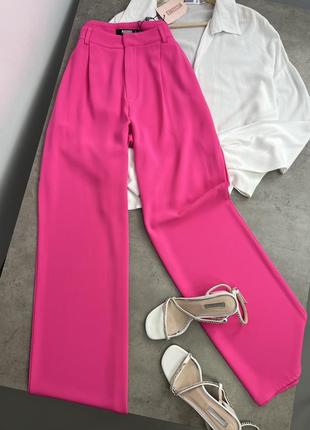 Яркие брюки wide leg от missguided