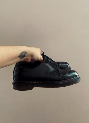 Dr. martens оригинал черные туфли, ботинки, ботинки, мартинсы4 фото