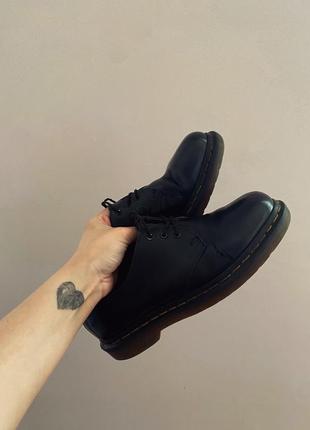 Dr. martens оригинал черные туфли, ботинки, ботинки, мартинсы5 фото