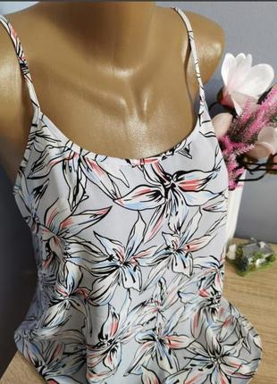 Брендовая легкая майка топ размера m