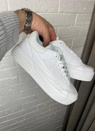 Кроссовки nike court legacy lift white