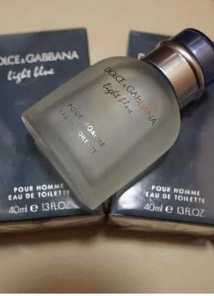 Чоловіча туалетная вода dolce &amp; gabbana light blue (оригінал)