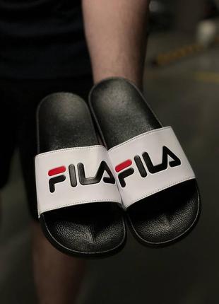 Шлепанцы мужские, fila big logo