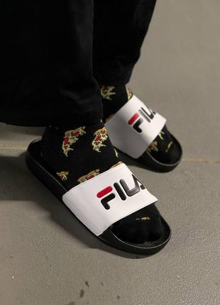 Шльопанці чоловічі, fila big logo2 фото