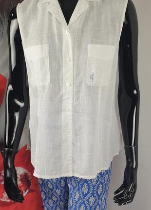 Льняная блуза бренда basler4 фото