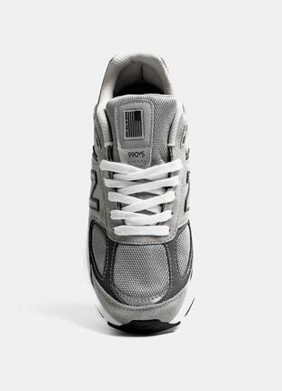 Nb 990 v5 grey white3 фото