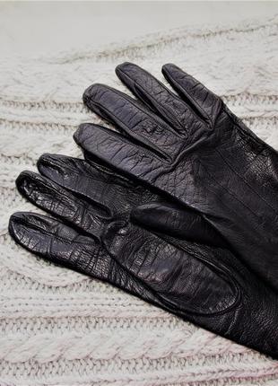 " next" натуральная кожа перчатки2 фото
