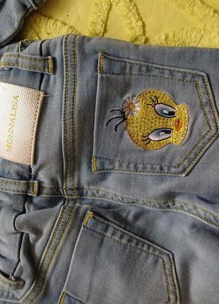 Костюм, набор джинсовый monnalisa твити 4 года, люкс бренд7 фото