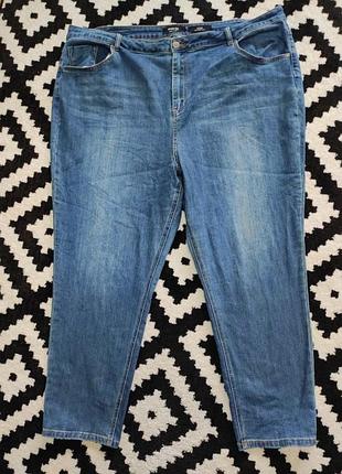 Джинсы женские синие голубой mom simply be, размер 6xl 7xl 8xl 9xl