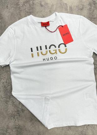 New!!!человечья футболка hugo boss4 фото