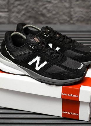 Мужские трендовые спортивные кроссовки в черно-белом цвете 9903 фото