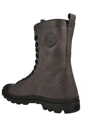 Женские кожаные демисезонные ботинки palladium pampa hi rise l zip1 фото