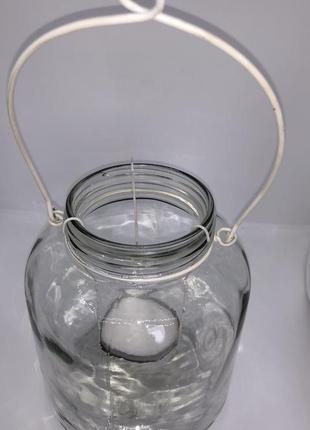 Стеклянный подсвечник «солнечное варенье»