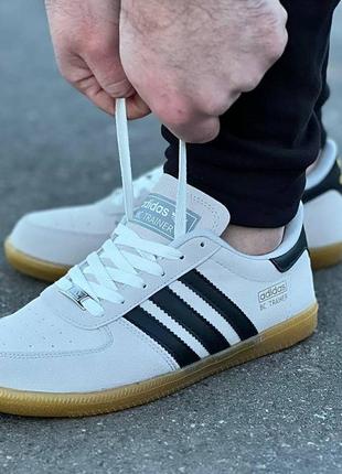 Adidas кроссовки замшевые, серые6 фото