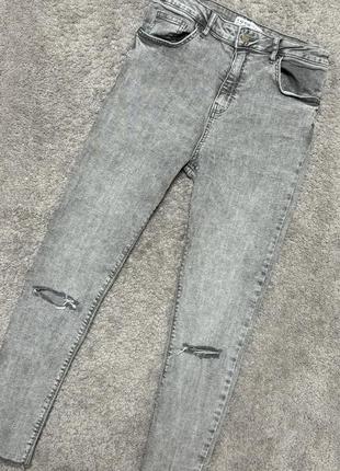 Женские серые джинсы primark1 фото
