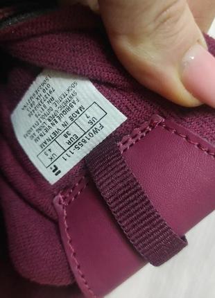 Кроссовки замшевые бордовые