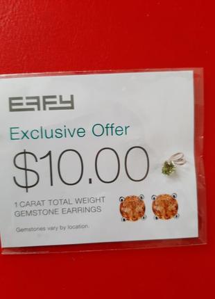 Подвеска серебро с топазом новая