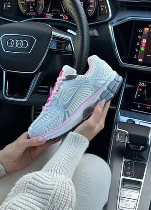Женские кроссовки найк вомеро 5 белые с розовым / nike vomero 5 wmns white pink5 фото