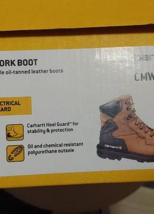 Мужские ботинки carhartt men's boot (рабочи)3 фото