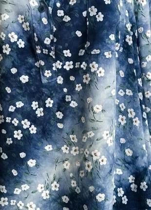 Рубашка-туника натуральные ткани батист италия 52-64р4 фото