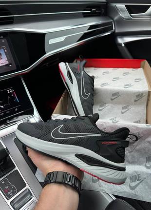 Мужские кроссовки в стиле nike scale winflo найк / демисезонные / весенние, летние, осенние / обувь / спортивные / текстиль / черные, серые